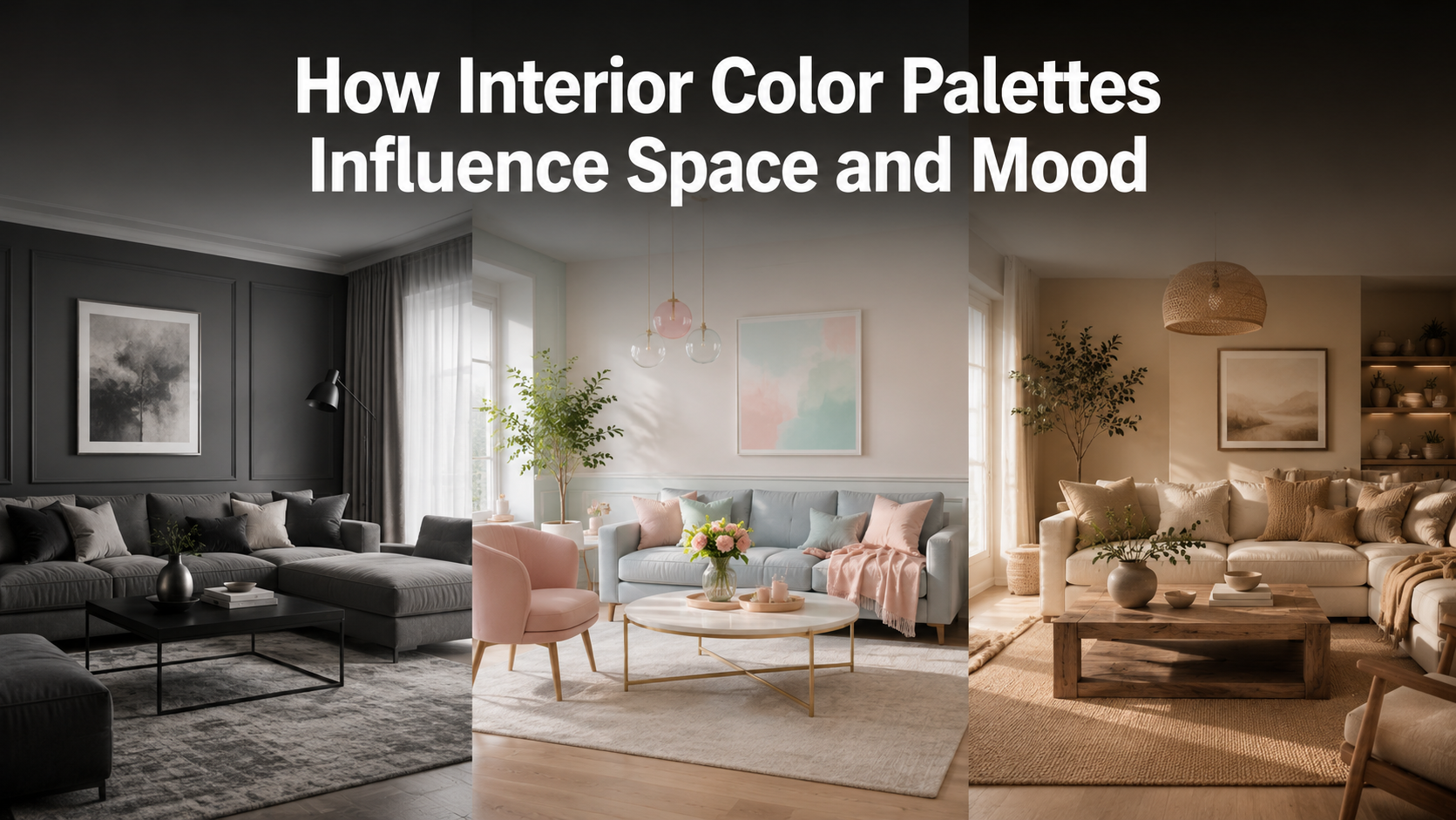 How Interior Color Palettes Influence Space and Mood